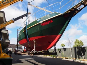 Ready for the truck.